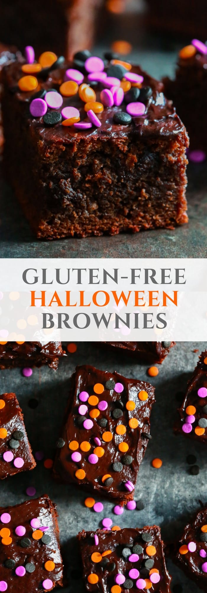  Ready to have a delicious Halloween treat without feeling guilty? I bet you are, so make these Gluten-free Halloween Brownies with your kids using only almond butter, instead of regular flour!