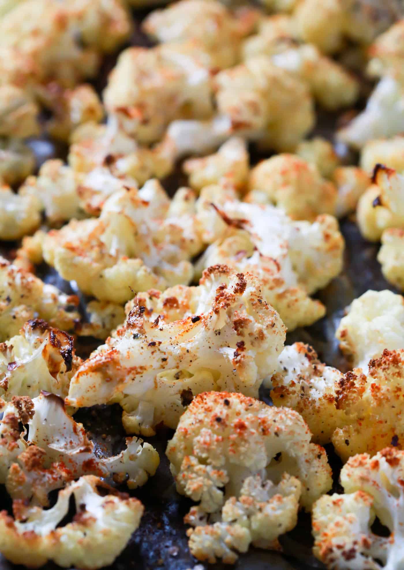 Spicy Roasted Cauliflower Recipe - Primavera Kitchen