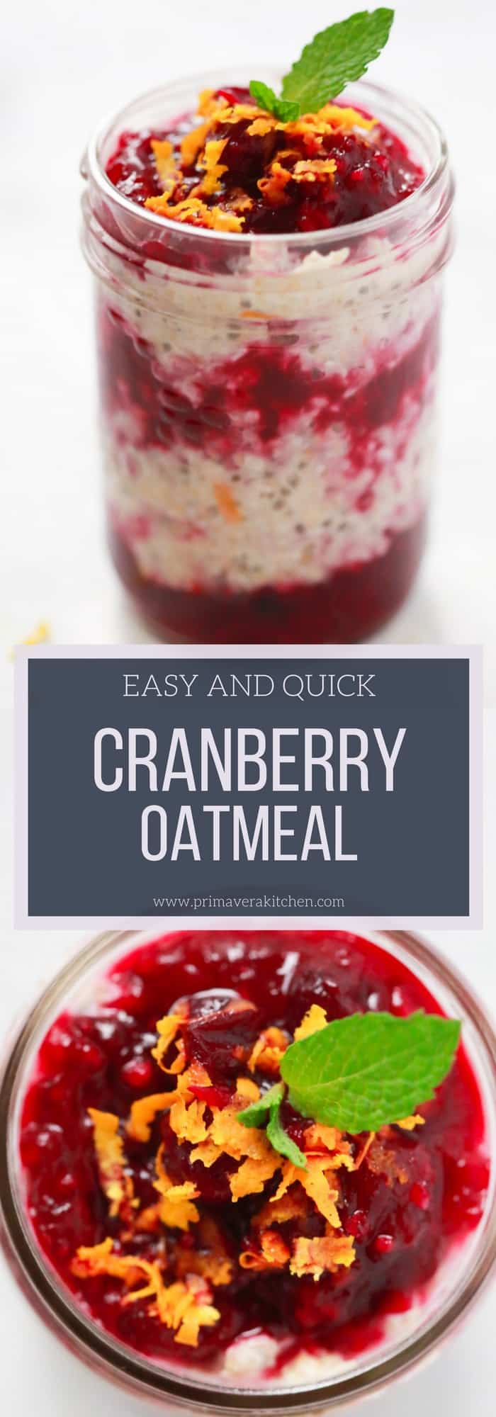  Nothing like delicious oatmeal for breakfast! This Easy Cranberry Oatmeal Recipe is so easy to prepare and it’s very delicious. 