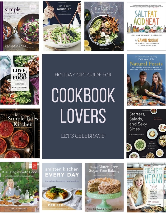 Great Holiday Gift Guide for Cookbook Lovers that you give you awesome gift ideas for your family and friends who love cookbook!