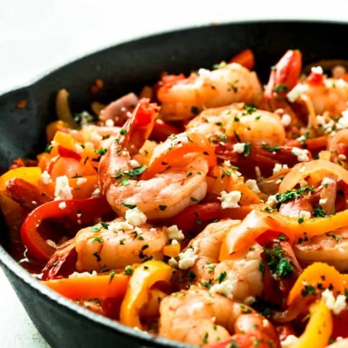 Black Pepper Skillet Shrimp