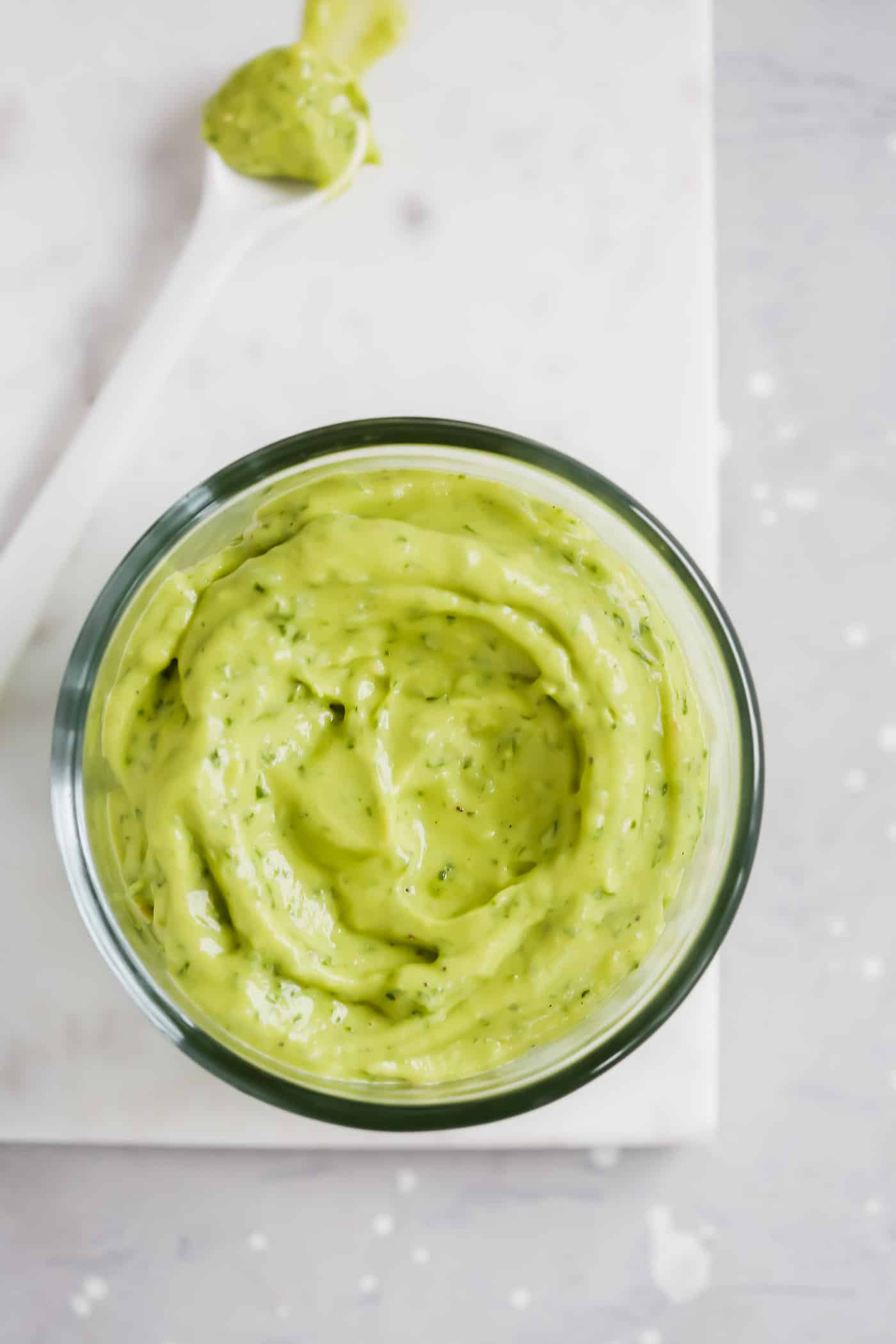 Whole30 Creamy Avocado Sauce Primavera Kitchen