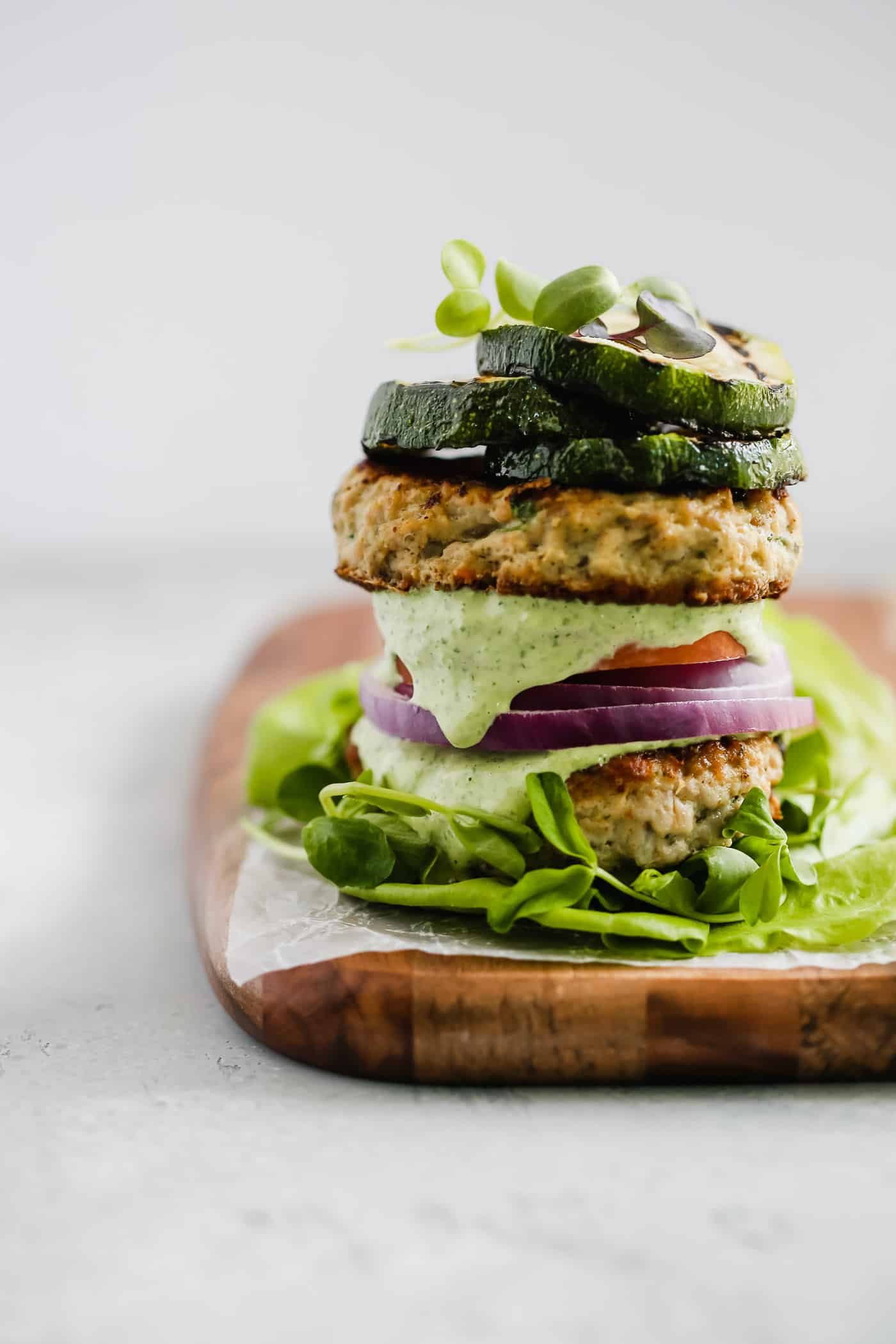 Whole30 Bunless Turkey Burger Recipe - Primavera Kitchen