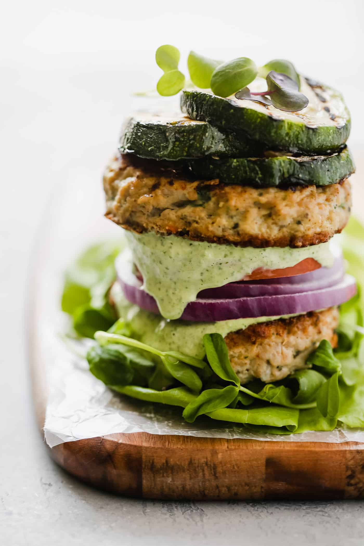 Whole30 Bunless Turkey Burger Recipe - Primavera Kitchen