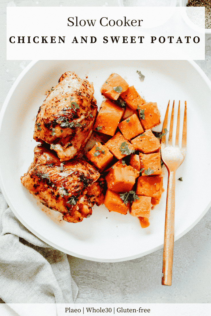 Slow Cooker Chicken and Sweet Potato - Primavera Kitchen 