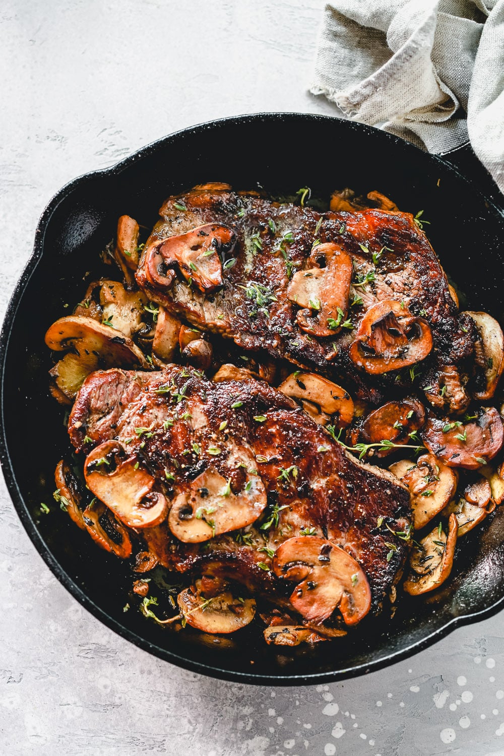 Best Pan Seared Ribeye Steak: Tender & Flavorful Steak Dinner