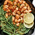 Spicy Green Beans Chicken Skillet.