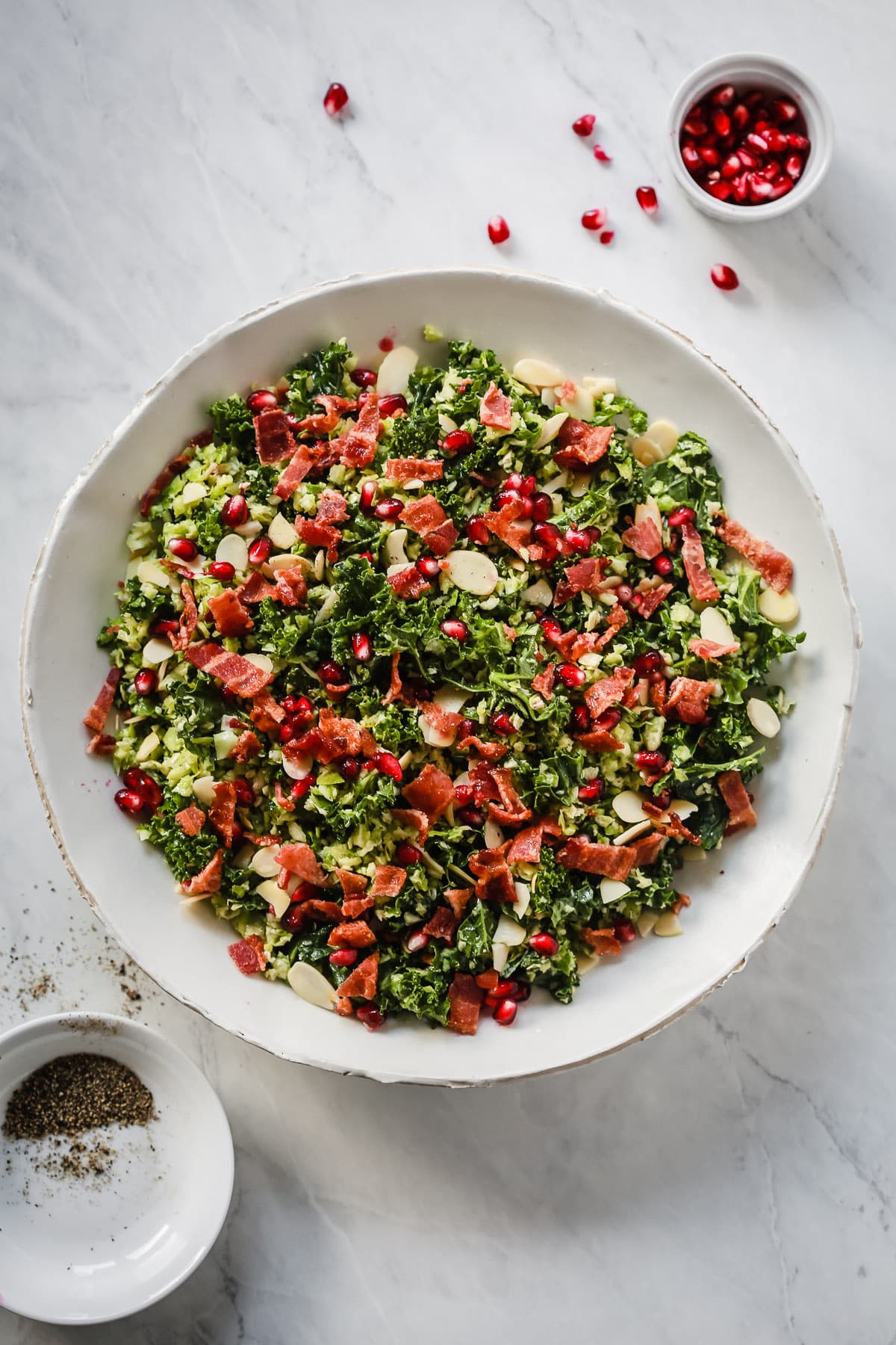 Shredded Brussels Sprout Salad