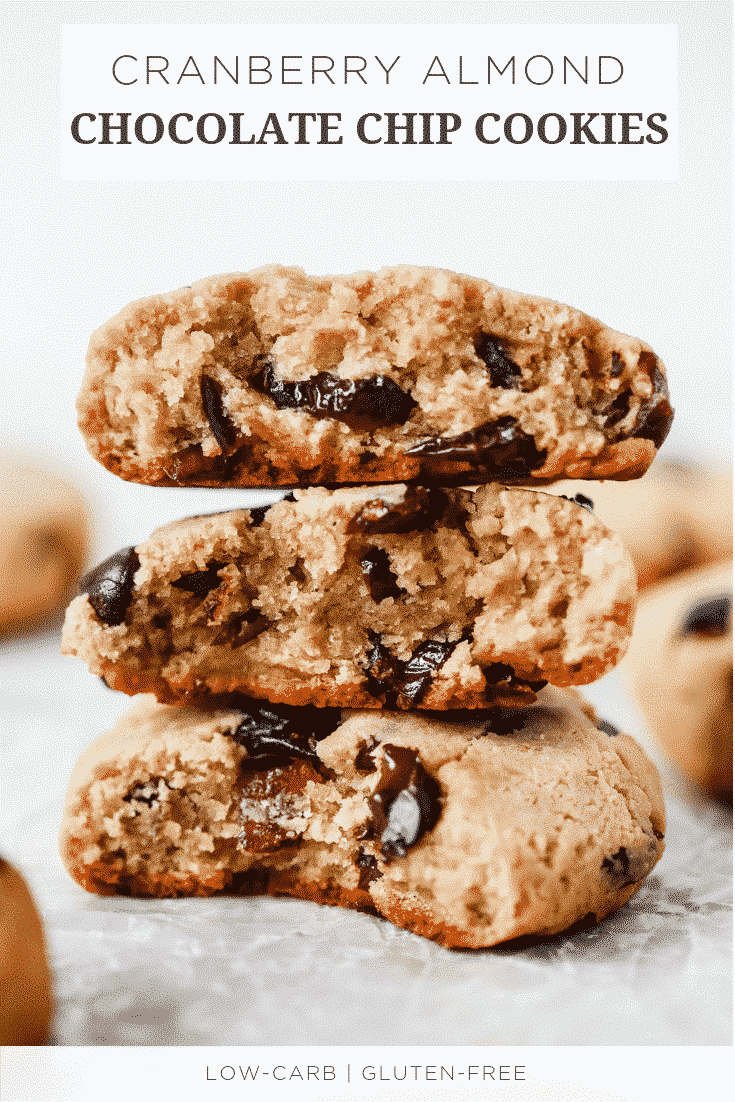 Cranberry Almond Chocolate Chip Cookies
