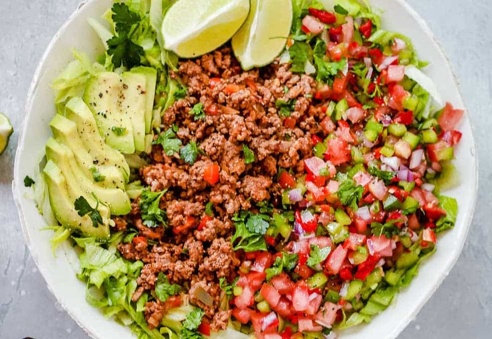 Ground Beef Taco Salad 