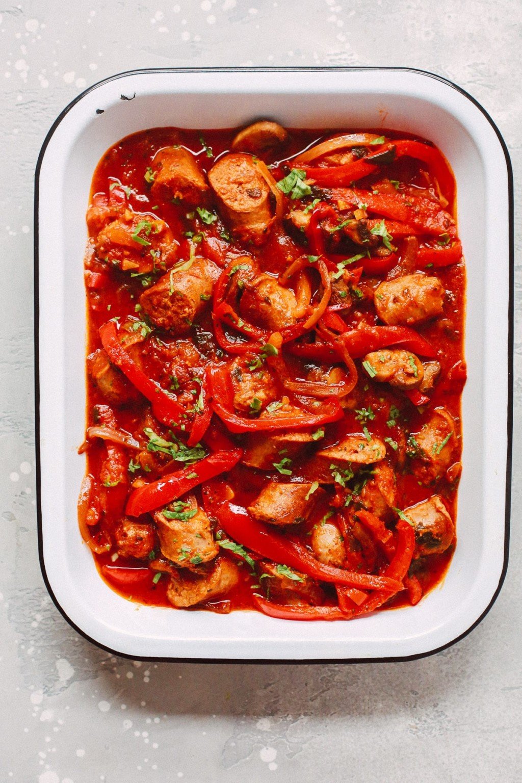 Crock Pot Sausage and Peppers Primavera Kitchen