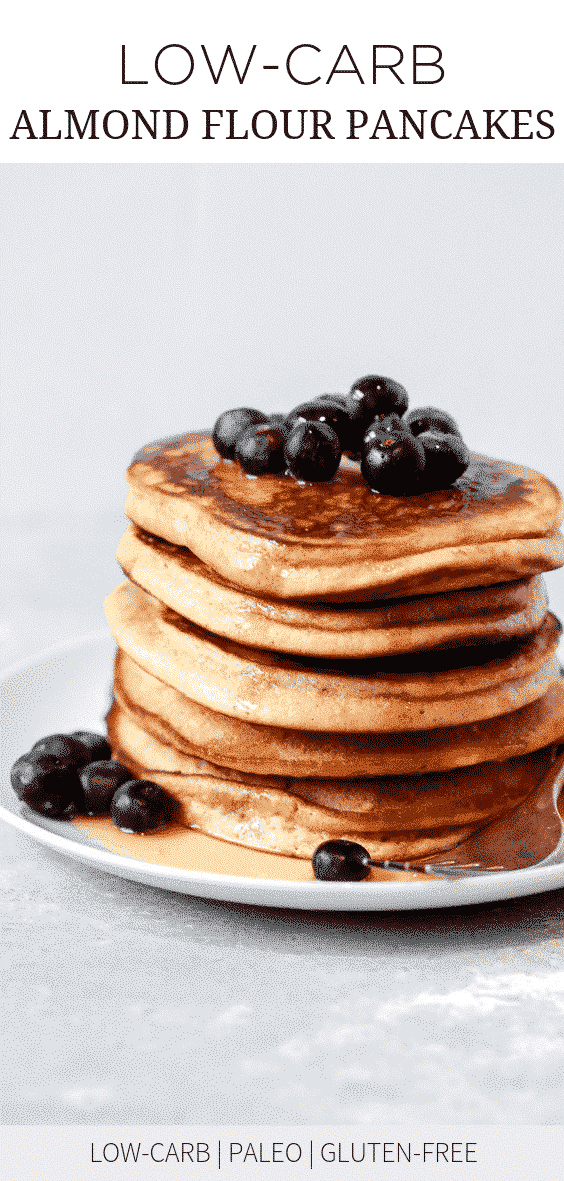 Low-carb Almond Flour Pancakes