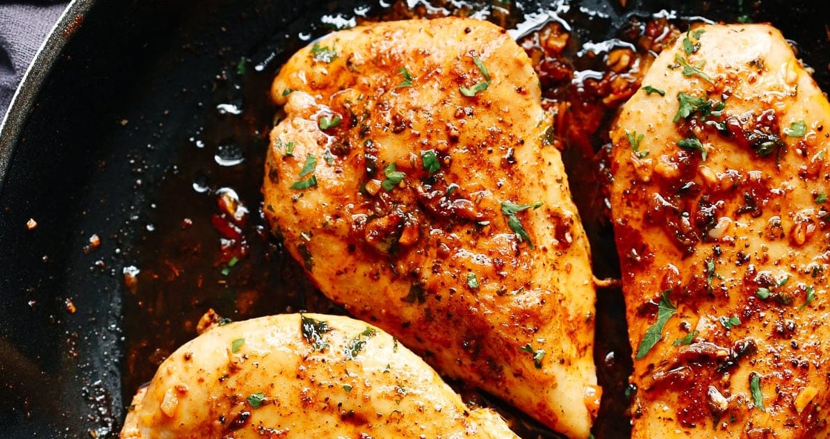 Garlic Butter Baked Chicken Breast