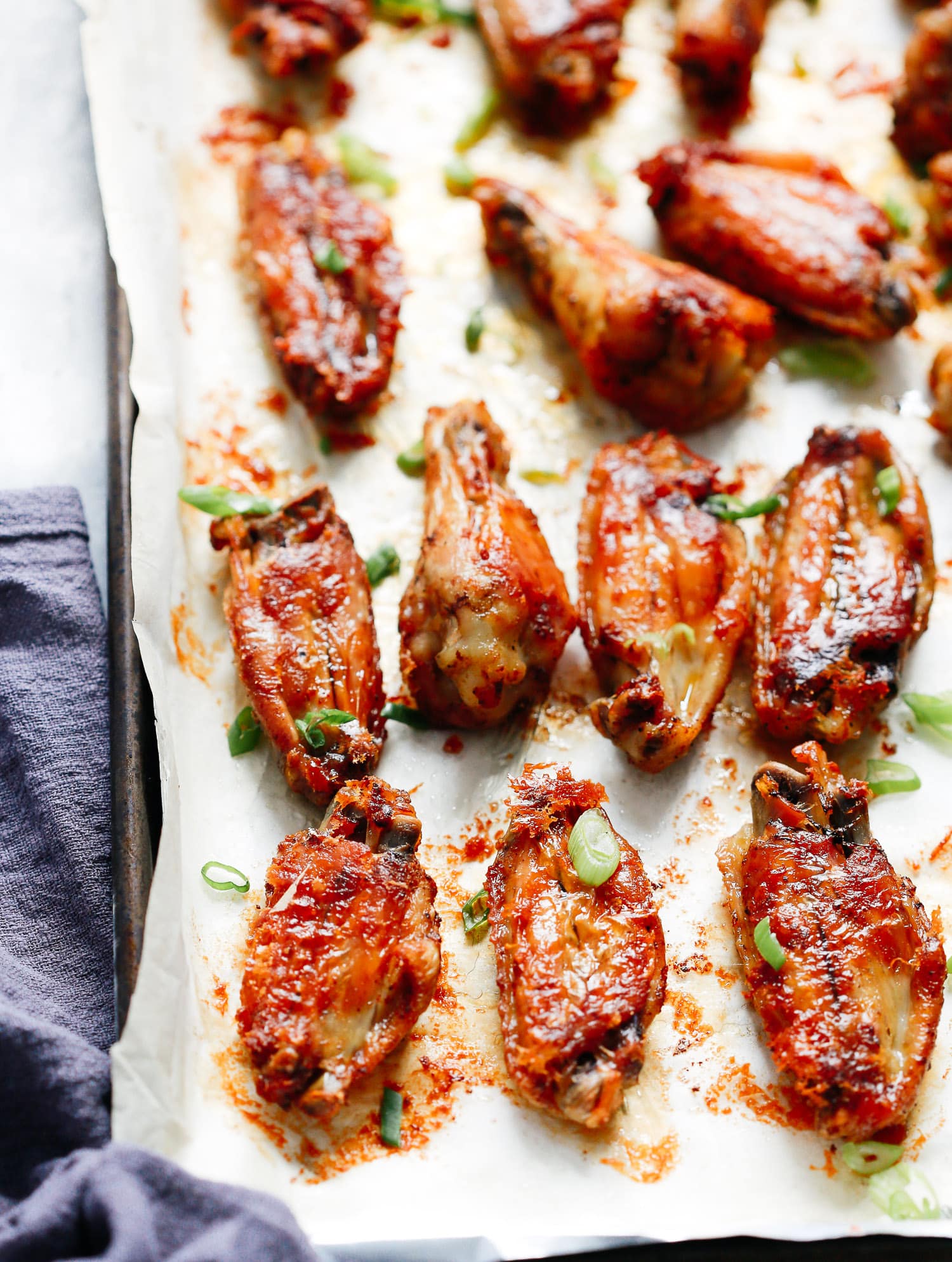 Baked chicken wings 