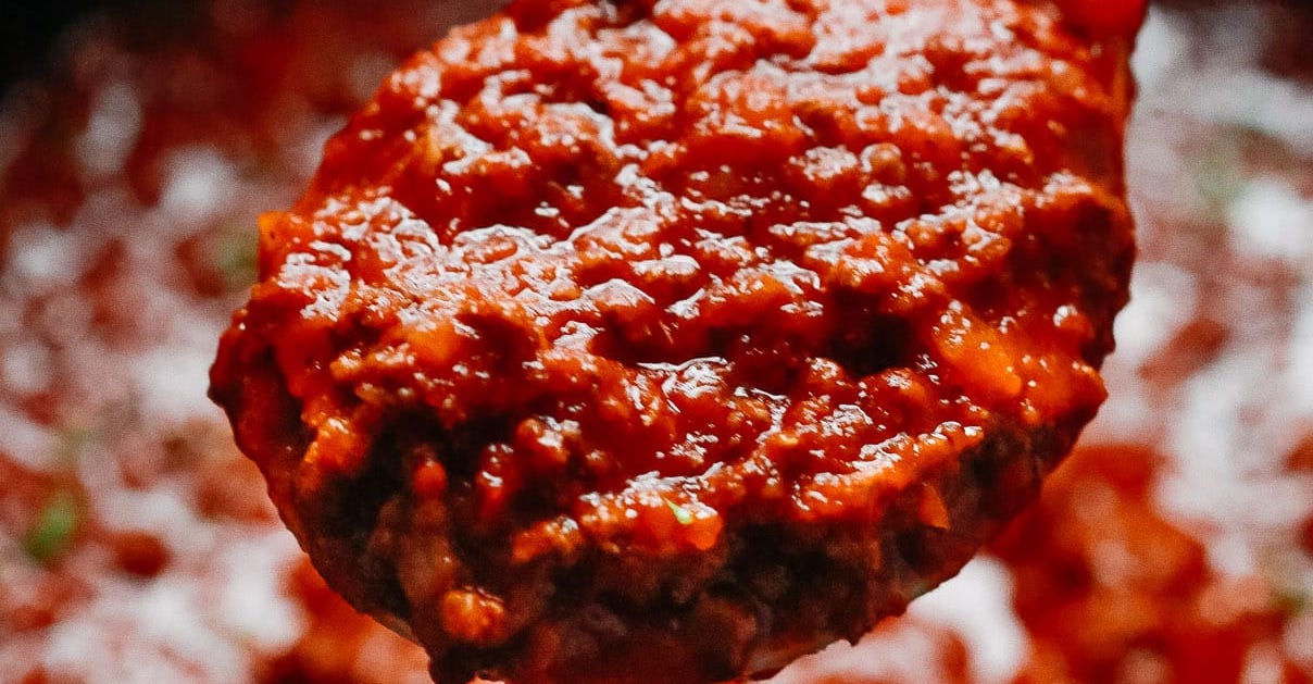 Homemade Meat Sauce Recipe - Hearty & Cozy! - Primavera Kitchen