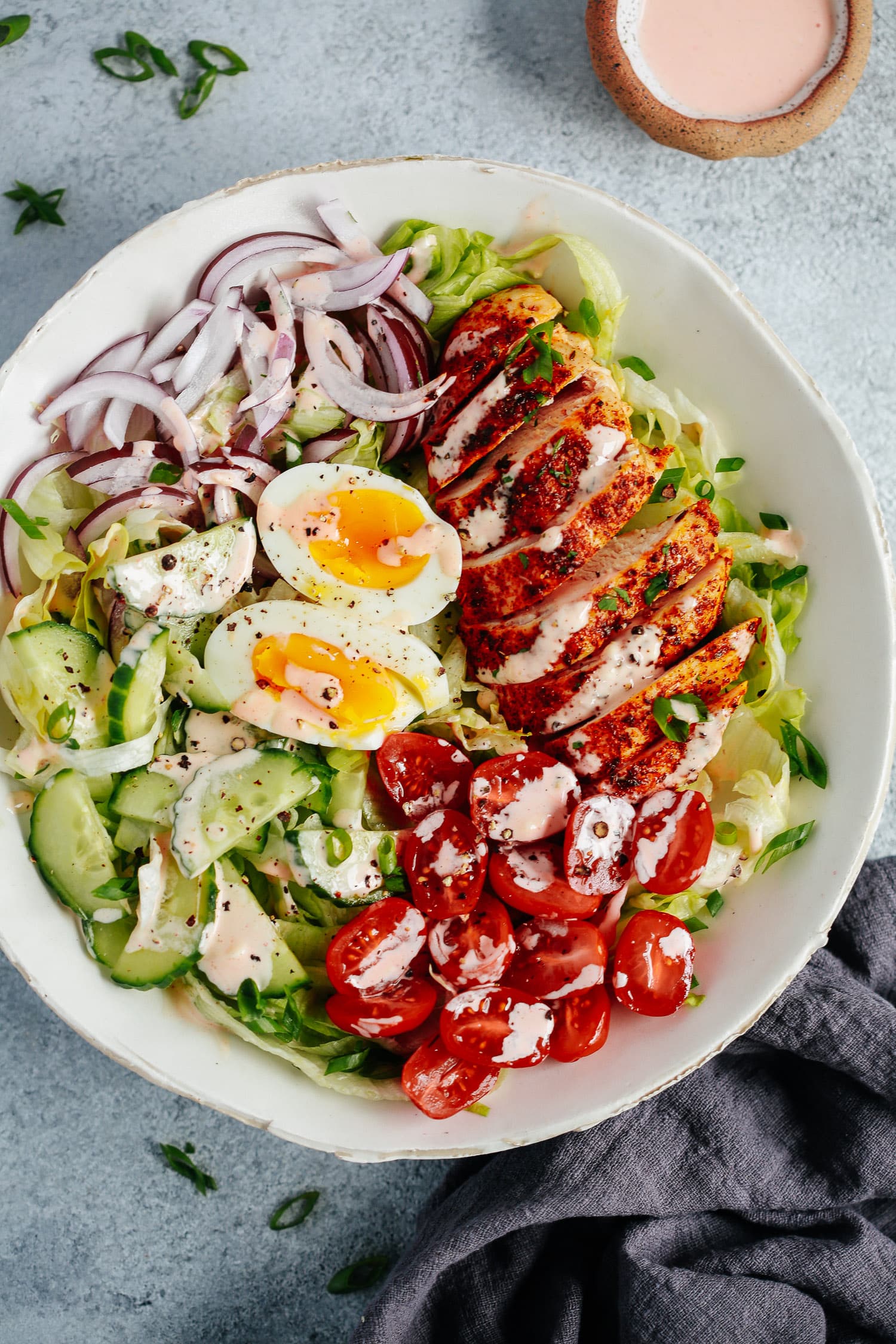 Chicken Salad with Spicy Mayo Dressing - Primavera Kitchen