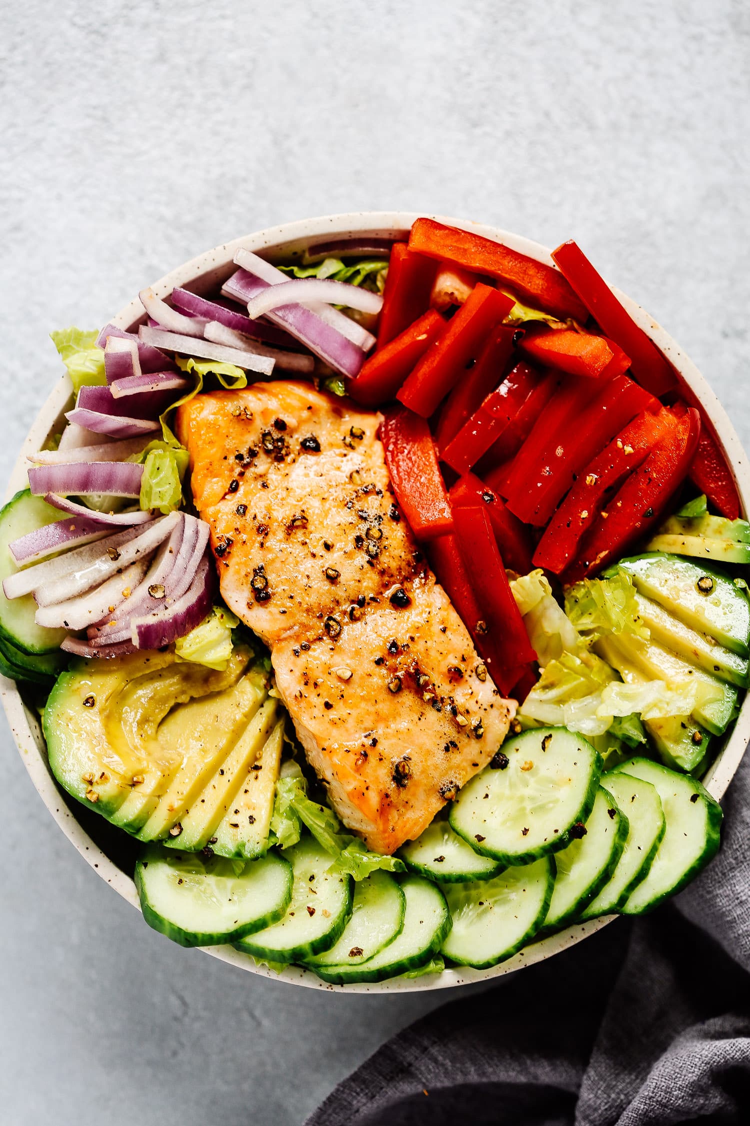 Salmon salad