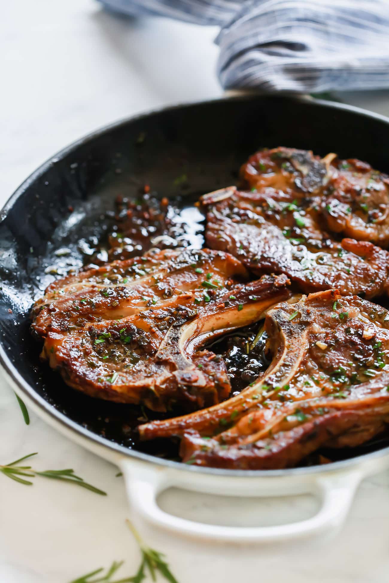 Garlic Herb Lamb Chops Recipe