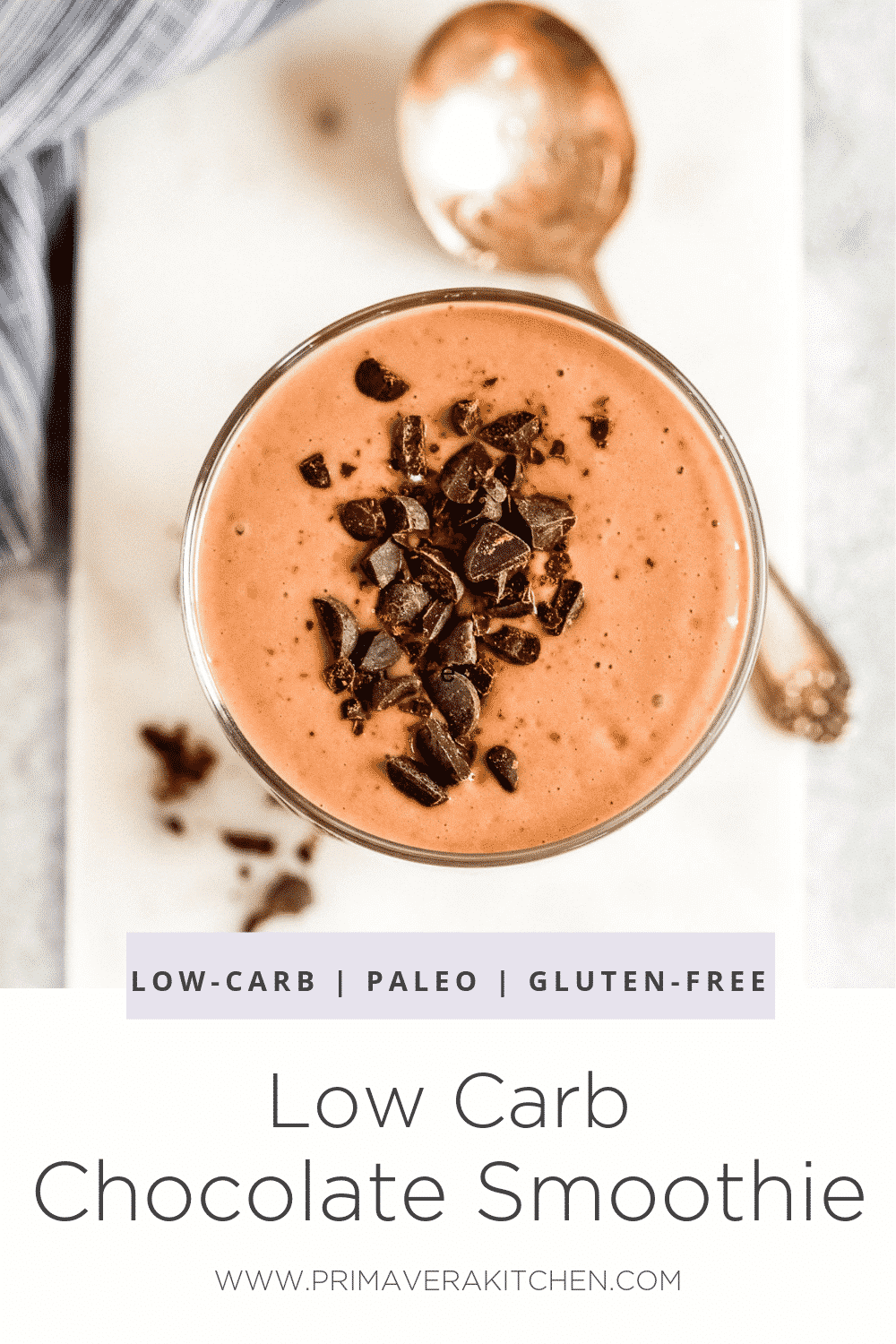 Low Carb Chocolate Smoothie