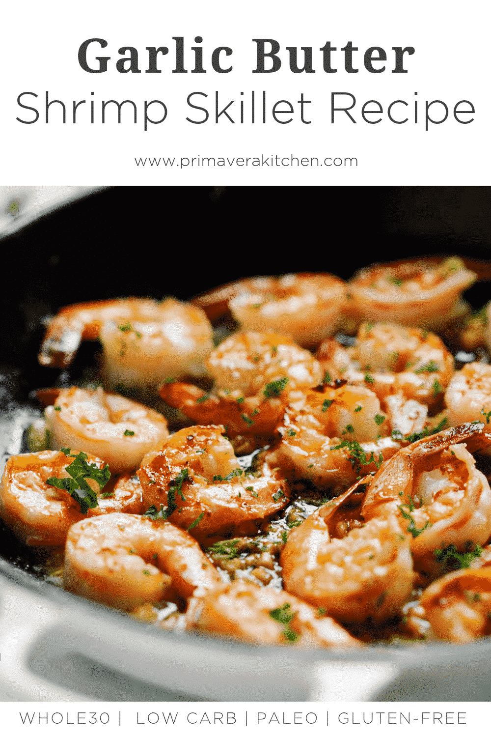 Garlic Butter Shrimp Skillet Recipe