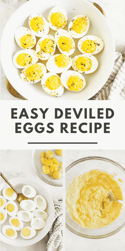 Easy Deviled Eggs Recipe