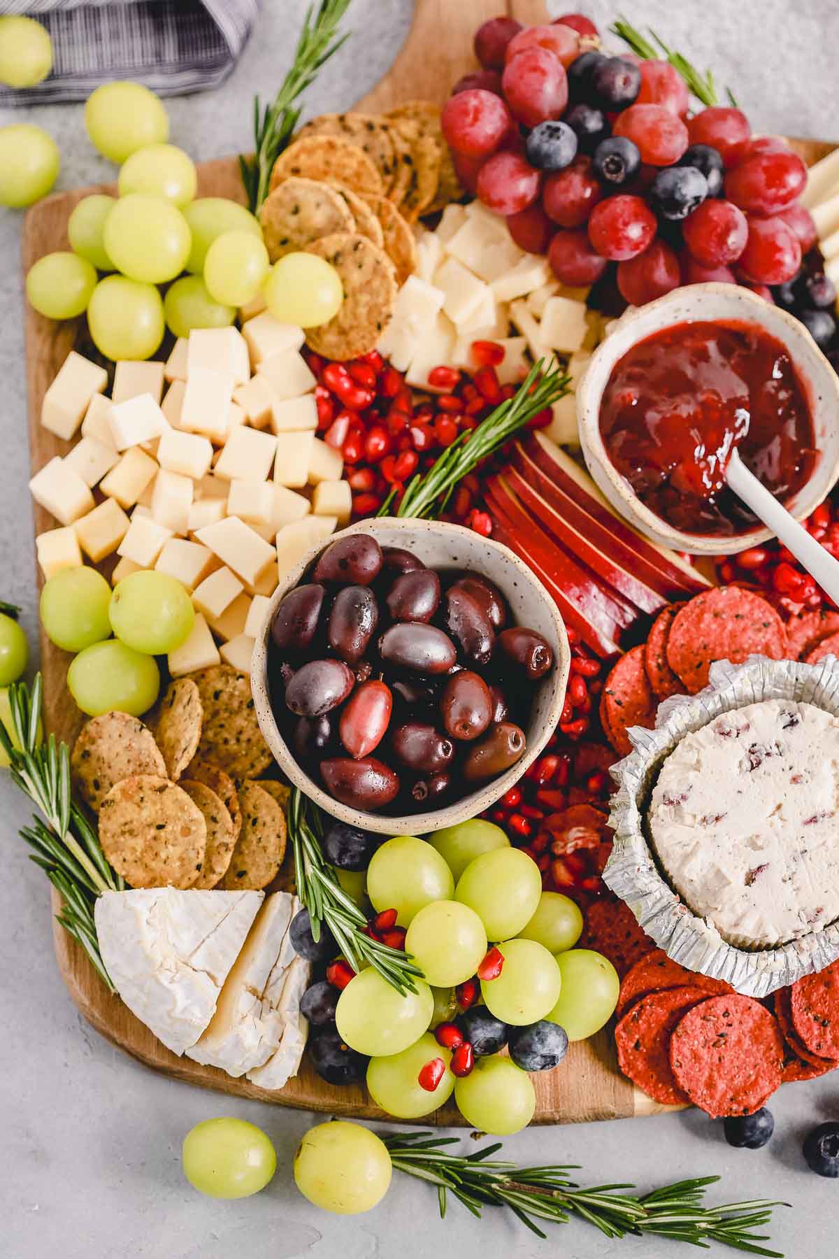 Holiday Cheese Board - Damn Delicious