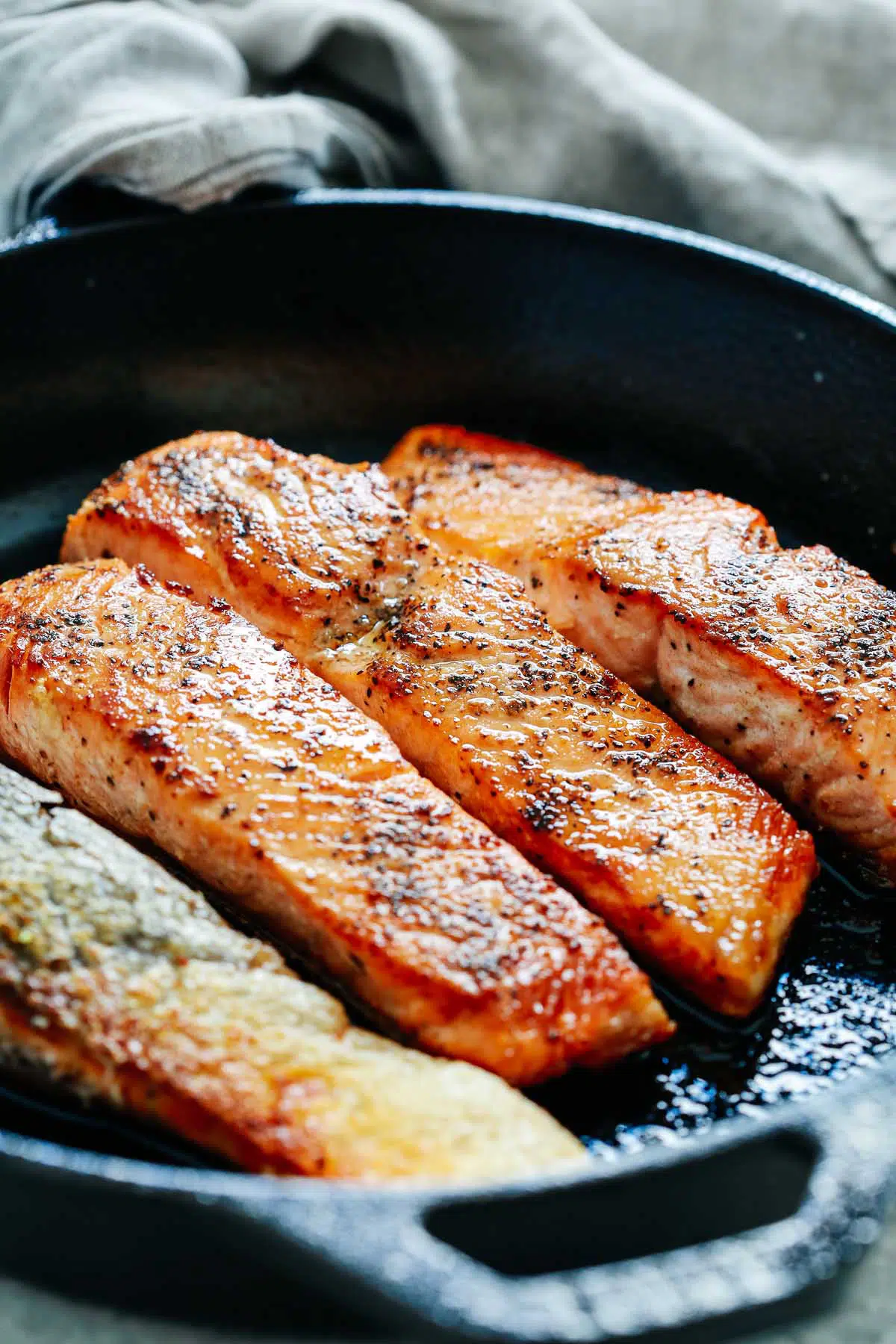 Pan Seared Salmon Recipe Primavera