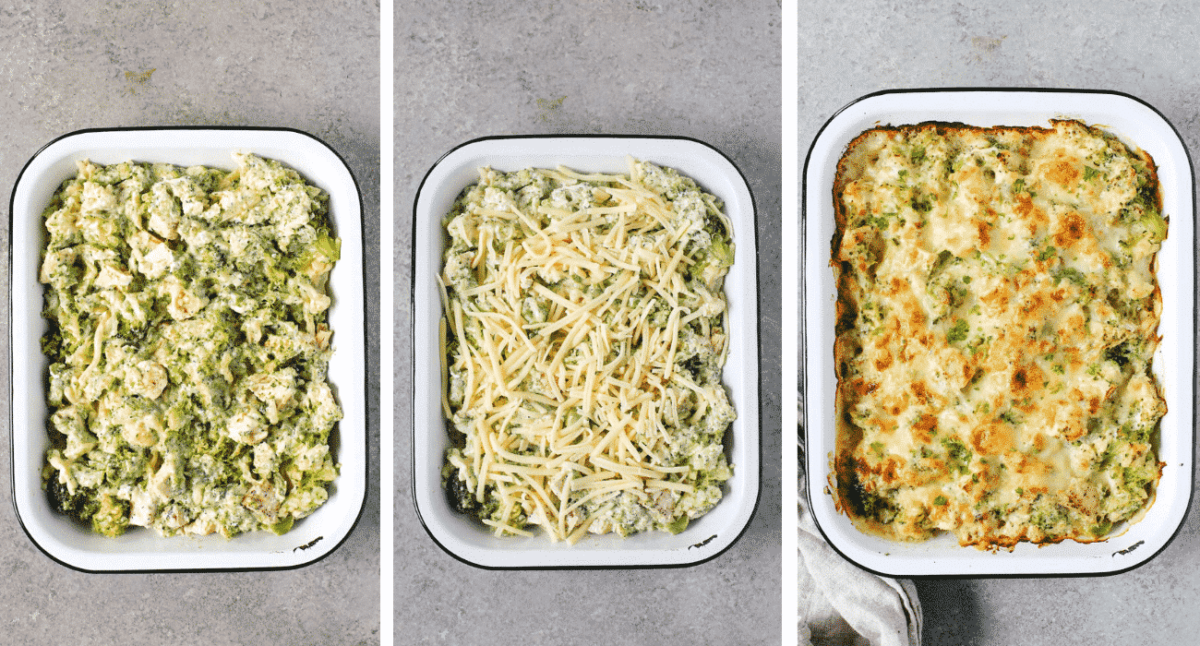 Broccoli & Cauliflower Casserole Healthier, Easy and Delicious!