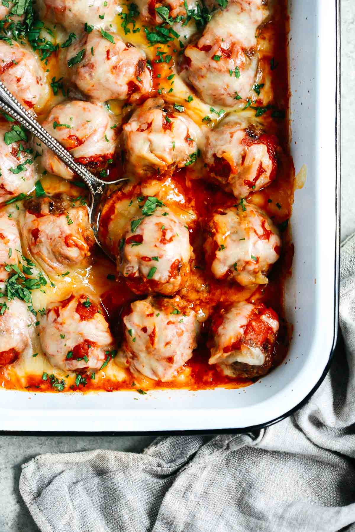 Baked Meatballs Casserole