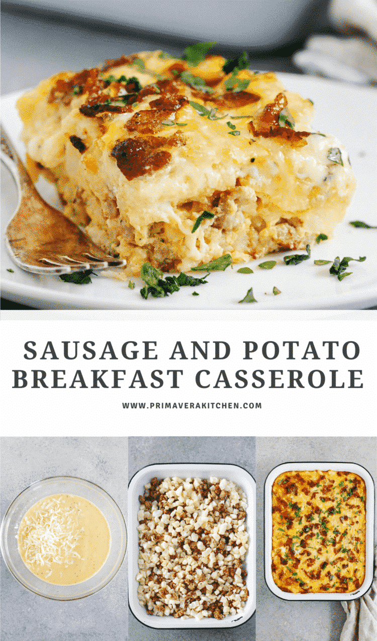 Sausage and Potato Breakfast Casserole Primavera Kitchen