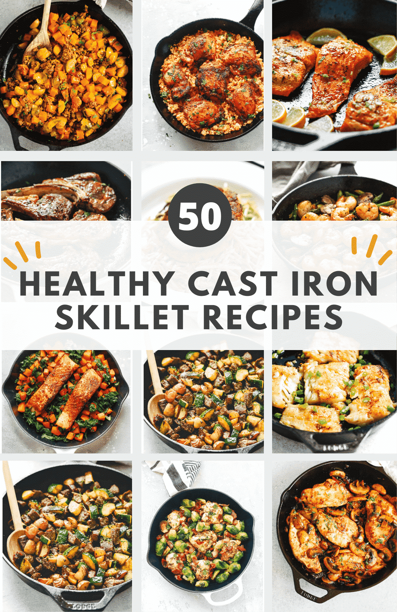 50 Healthy Cast Iron Skillet Recipes