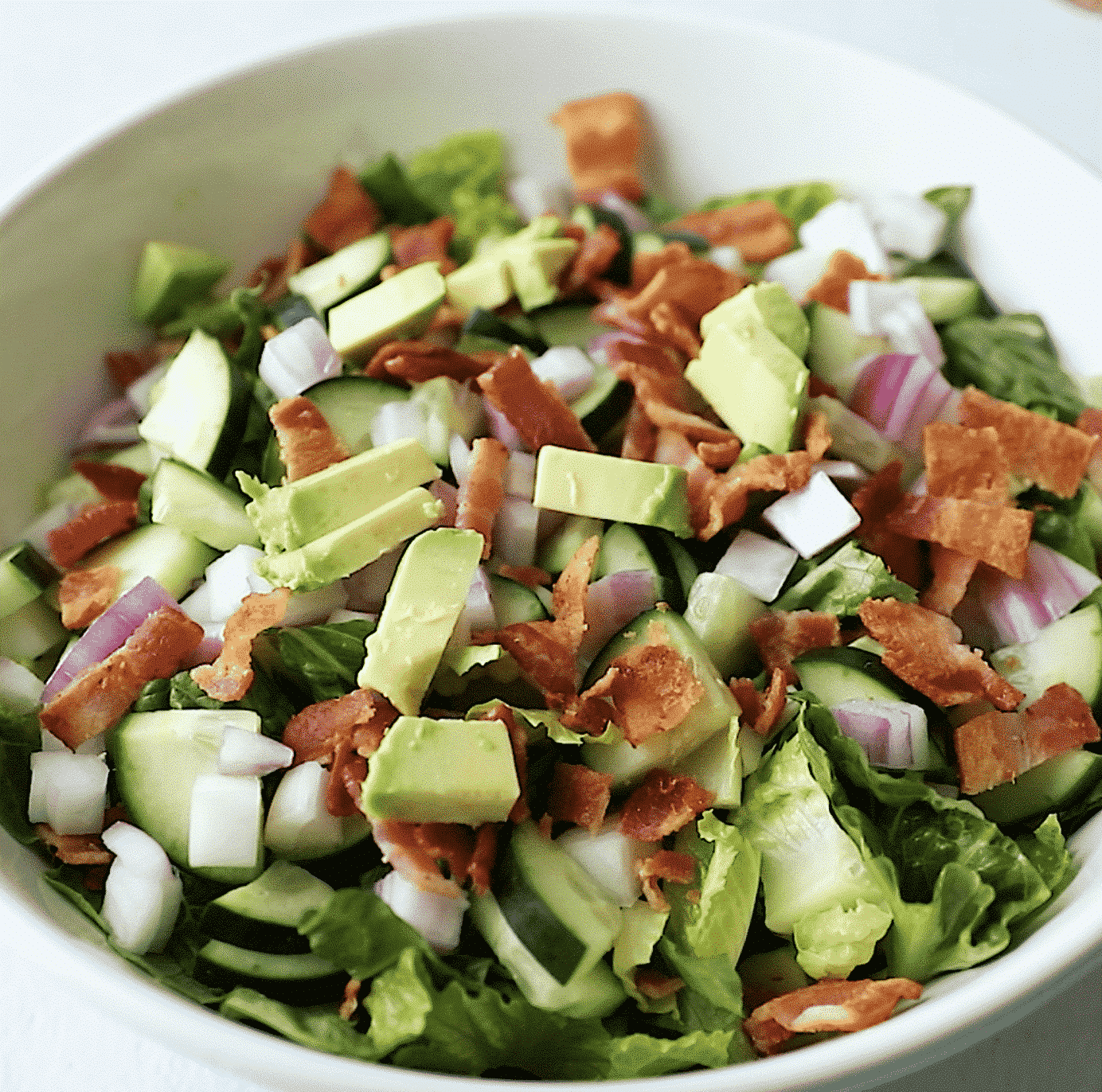 Easy Chopped Chicken Salad (Meal-Prep) - Primavera Kitchen