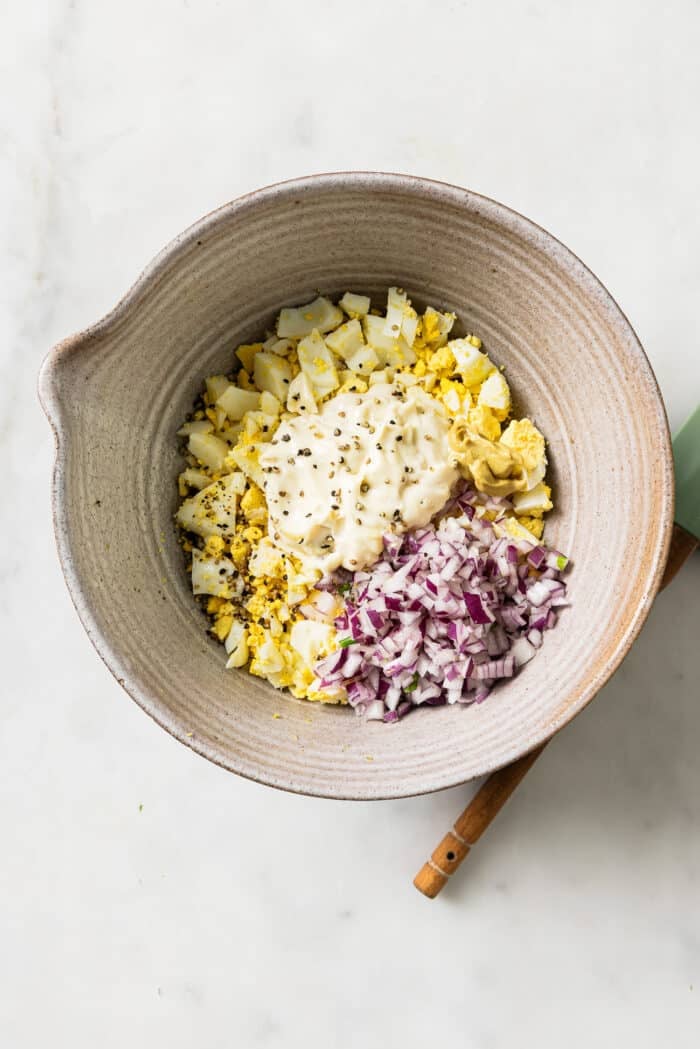 ingredients inside of a bowl