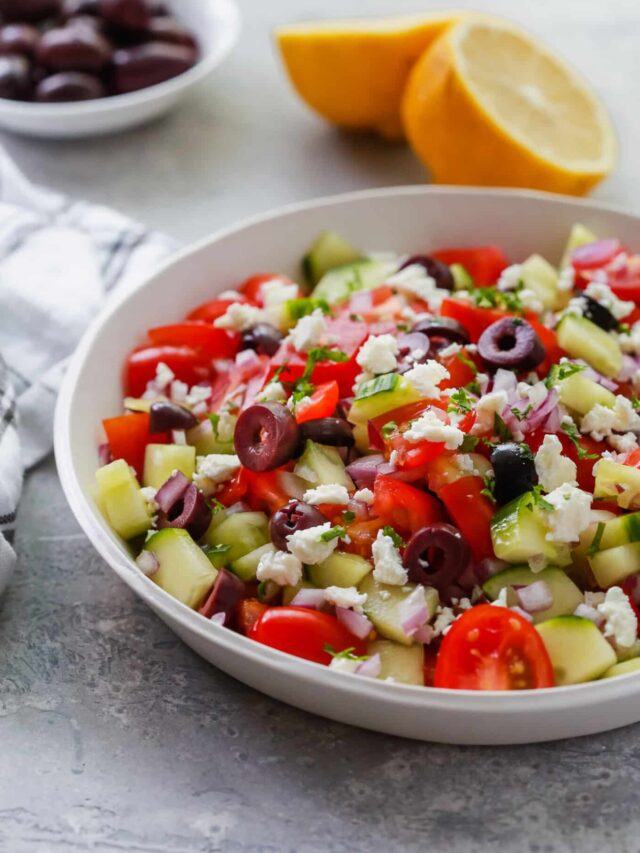 Easy Mediterranean Salad