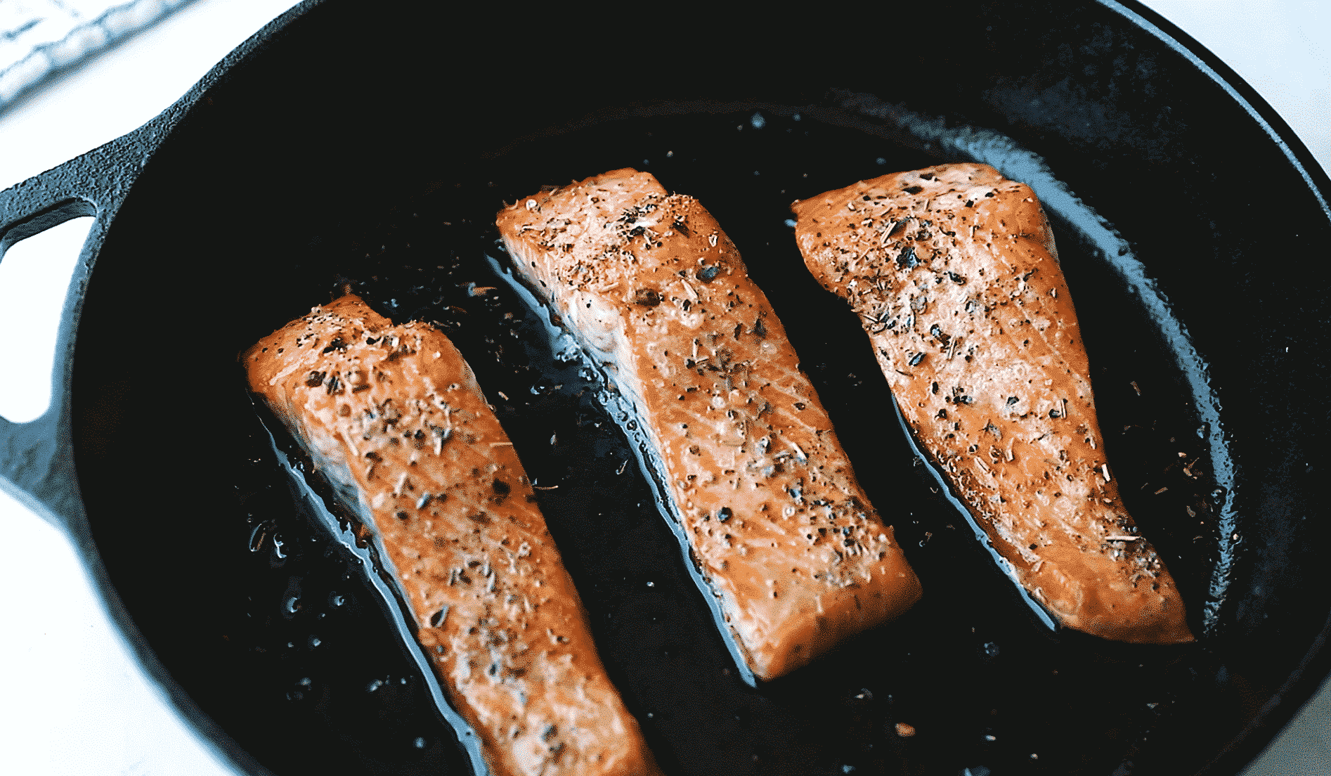 Broiled Salmon