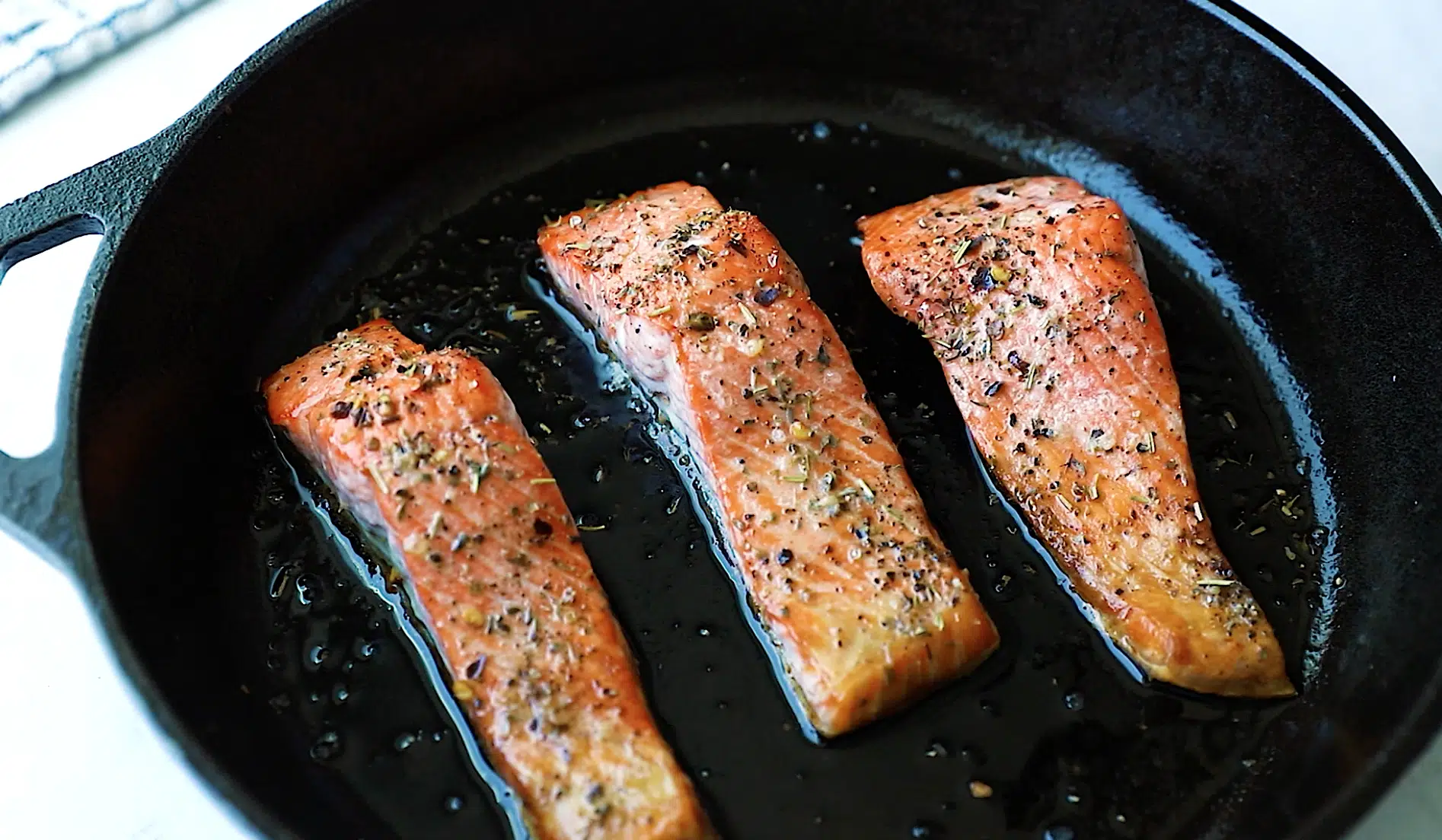 Broiled Salmon