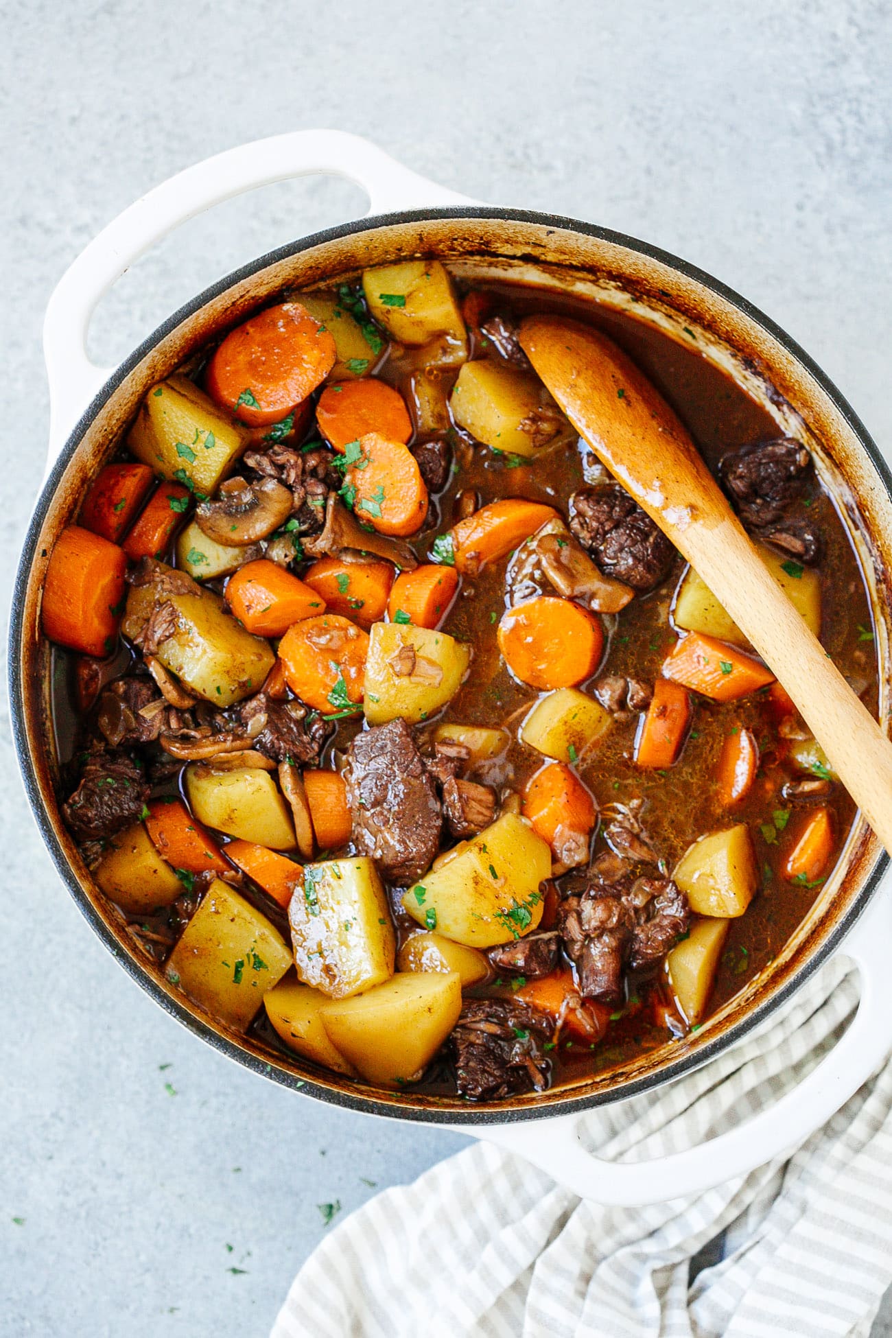 Best Dutch Oven Beef Stew Recipe - Meatloaf and Melodrama