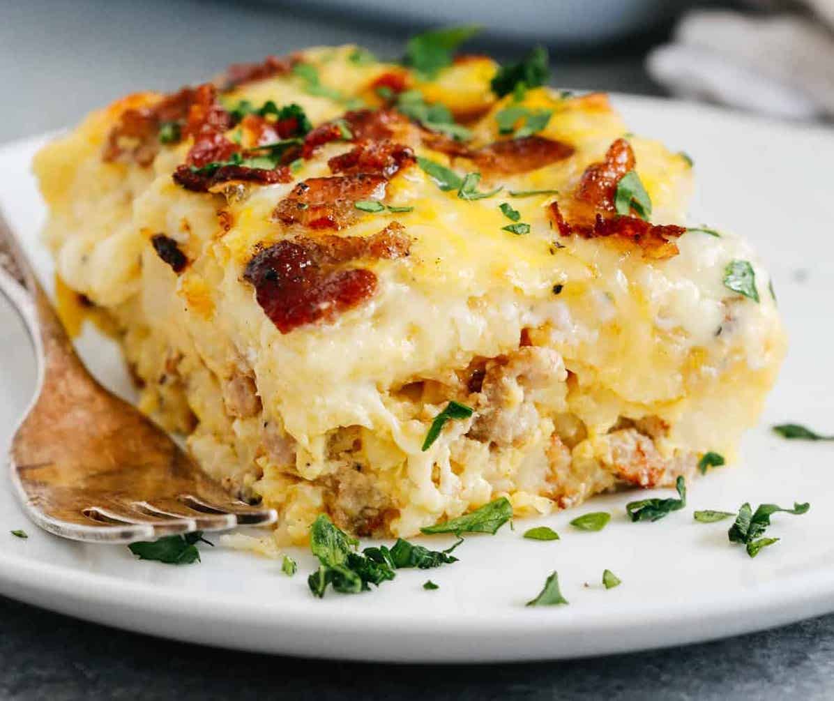 Sausage and Potato Breakfast Casserole Primavera Kitchen