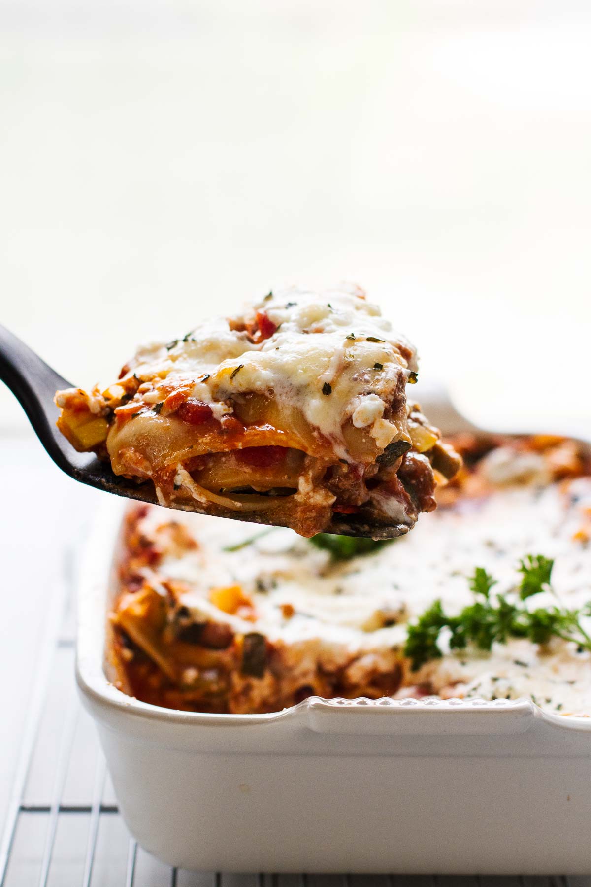 Easy Healthy Lasagna Recipe.