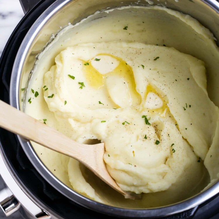Instant pot mashed potatoes.