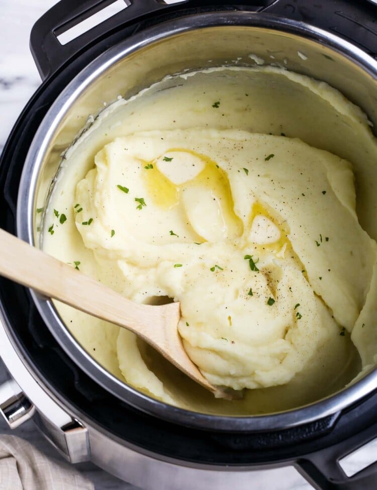 Instant pot mashed potatoes.