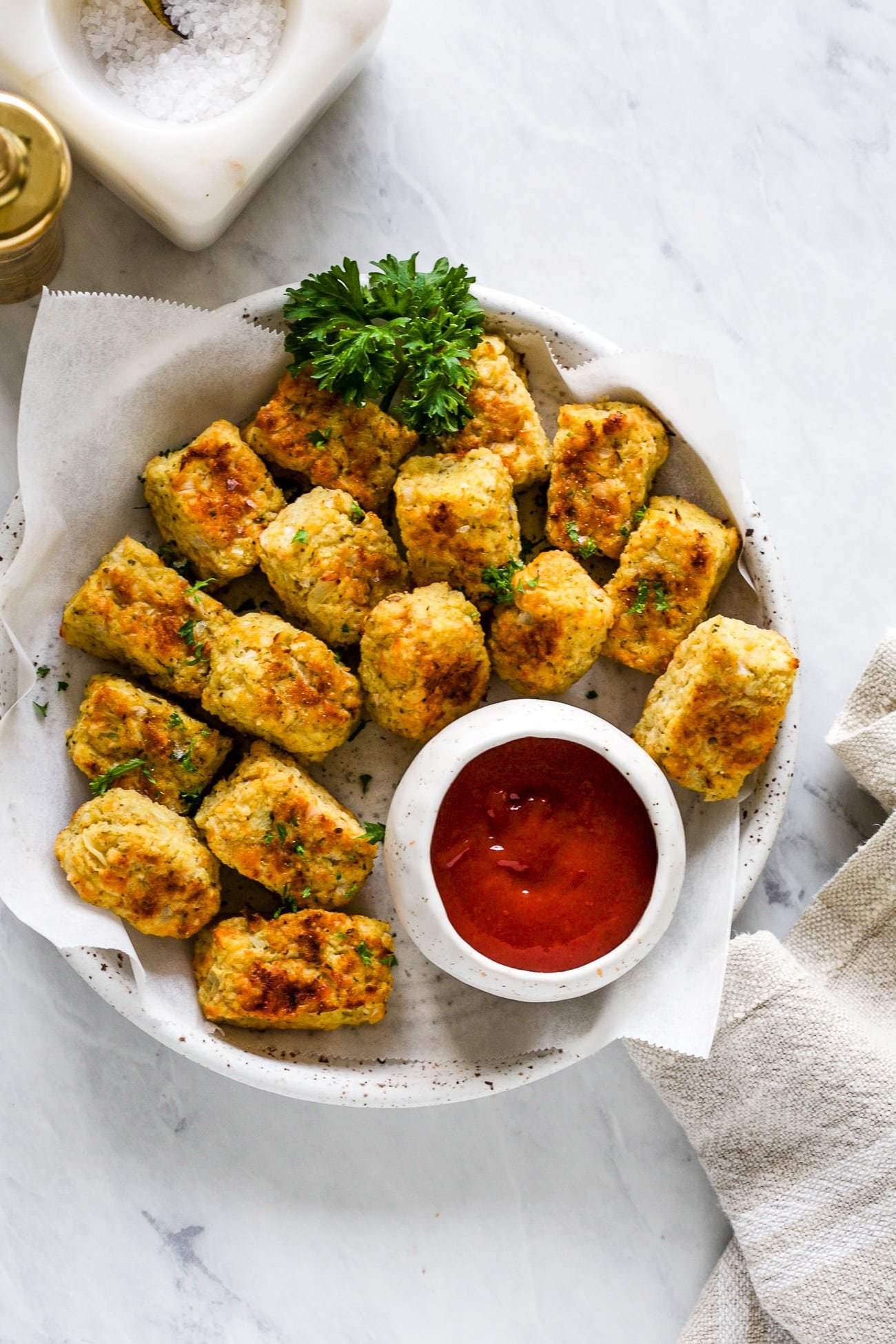 Cauliflower Tots Primavera Kitchen