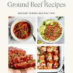 Titled Photo Collage (and shown): healthy ground beef recipes