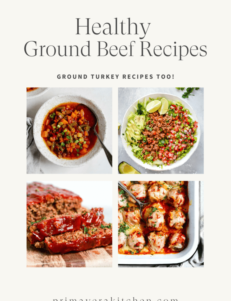 Titled Photo Collage (and shown): healthy ground beef recipes