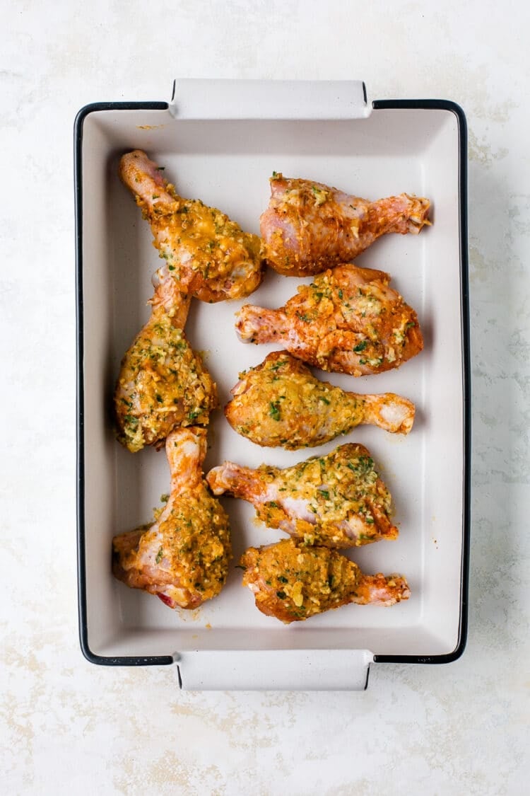 Baked Chicken Drumsticks With Garlic Butter Primavera Kitchen