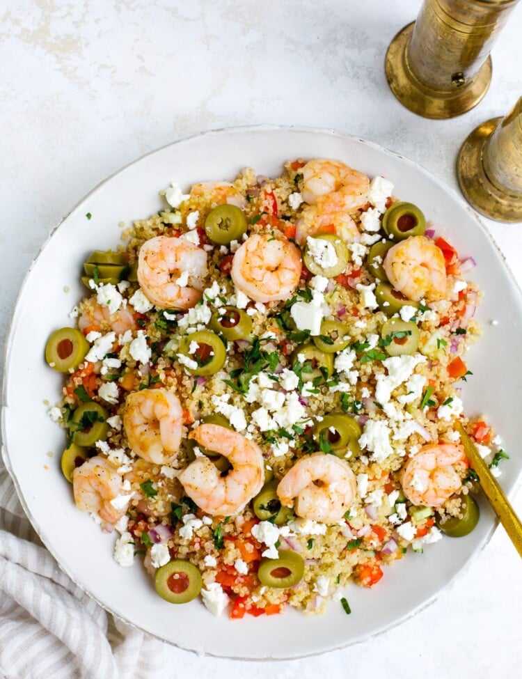 Shrimp Quinoa Salad