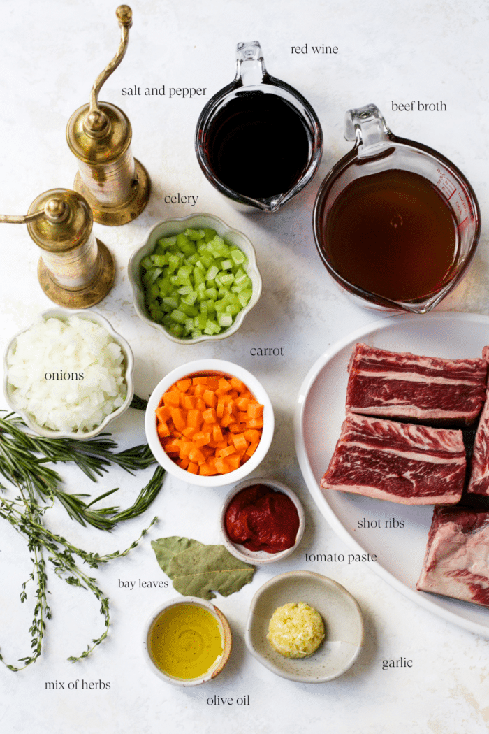 Red Wine Braised Short Ribs | Primavera Kitchen