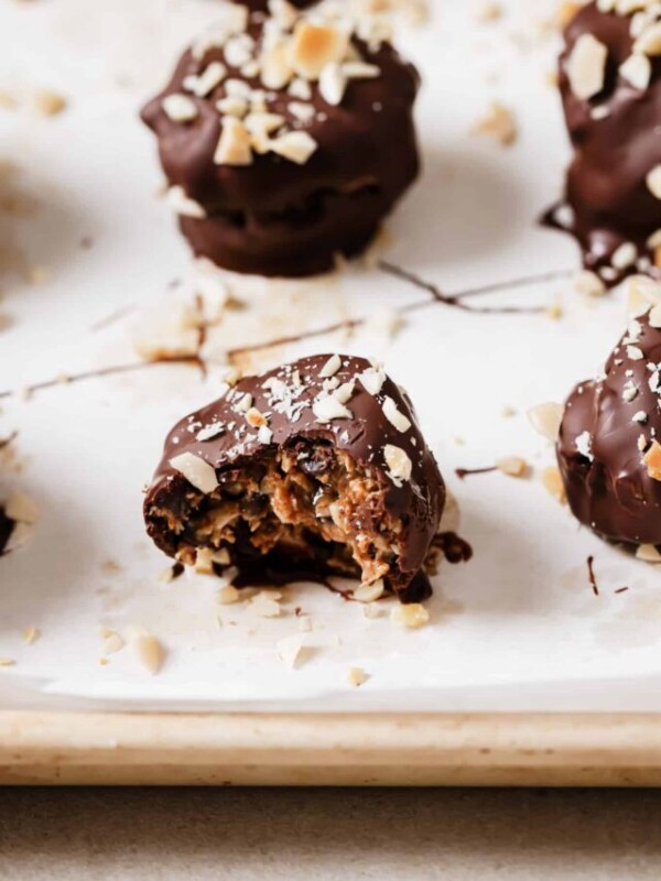 Almond Butter Chocolate Truffles