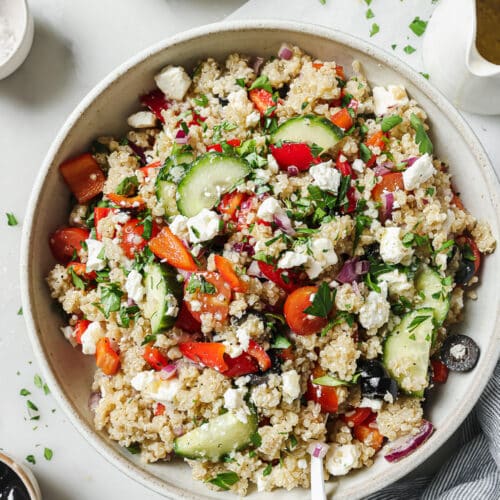 Greek Quinoa Salad | Primavera Kitchen