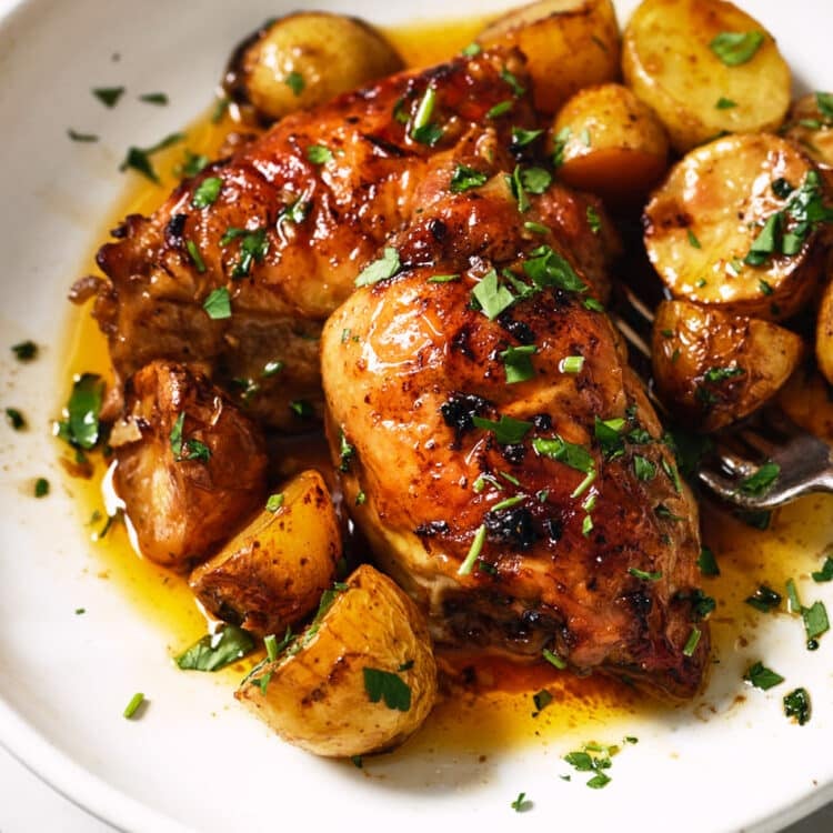 Chicken Thighs with Potatoes